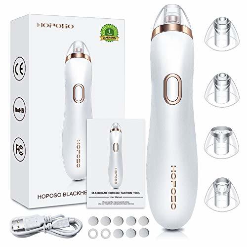 Social Limpiador de Poros 5-In-1 Succionador de Puntos Negros Quita Espinillas y Puntos