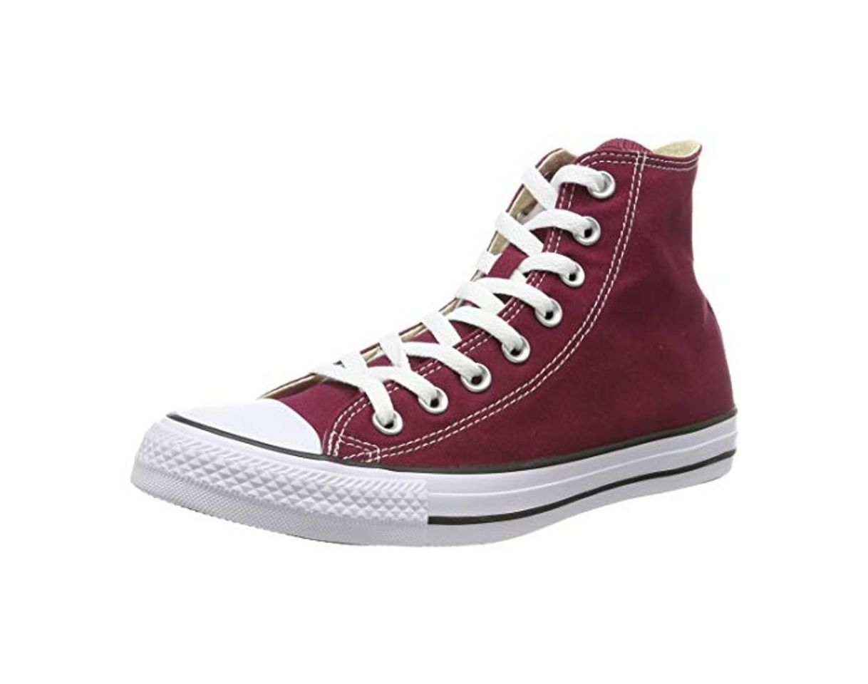 Fashion Converse AS HI CAN MAROON M9613 - Zapatillas de deporte de lona