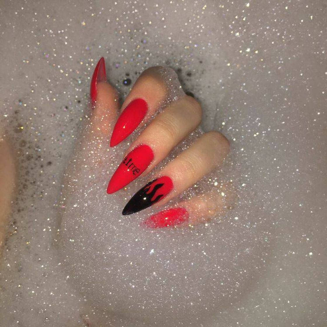 Social Unhas vermelhas❤