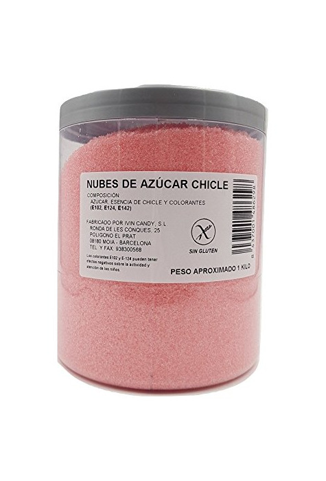 Producto Algodón Nubes de Azúcar Chicle 1 Kg