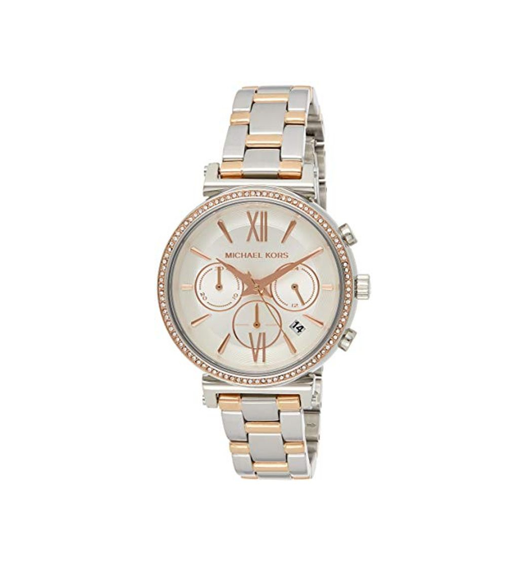 Productos Michael Kors Reloj Analogico para Mujer de Cuarzo con Correa en Acero Inoxidable MK6558