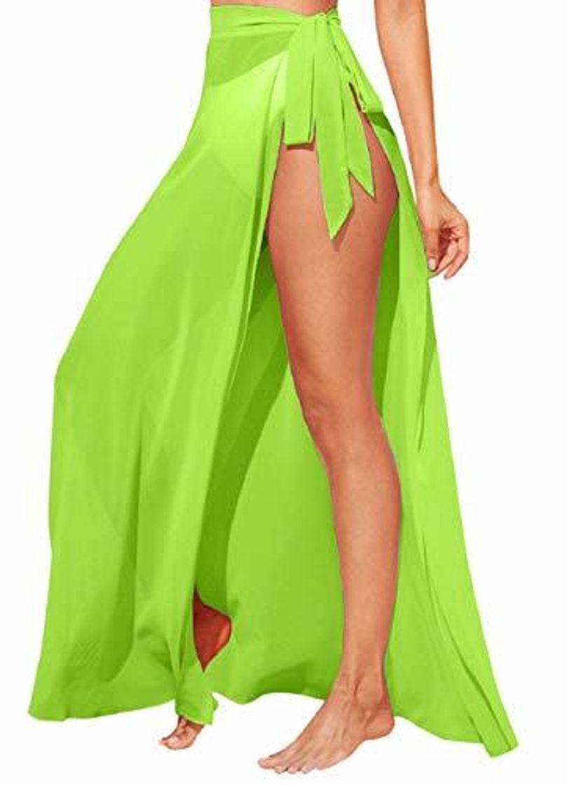 Lugares Voqeen Mujer Traje de Baño de Playa Swimsuit Wrap Long Sarong Pareo