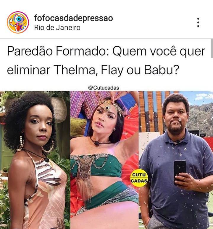 Moda Quem você vota? 