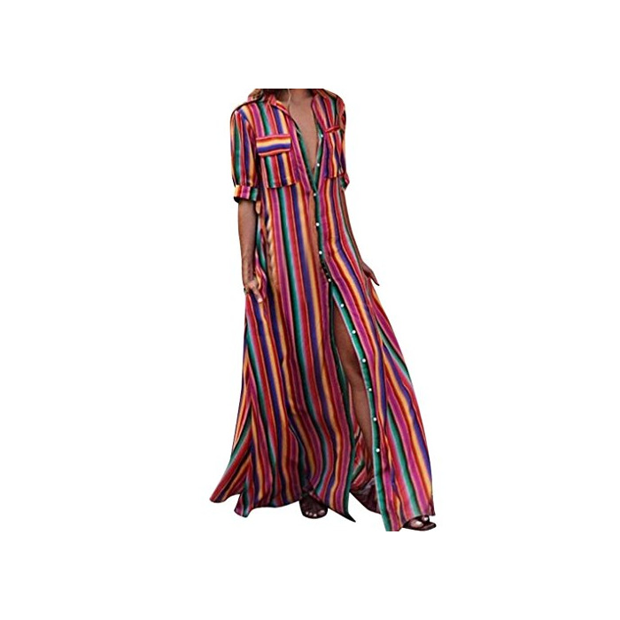 Social JYC Verano Falda Larga,Vestido De La Camiseta Encaje,Vestido Elegante Casual,Vestido Fiesta Mujer