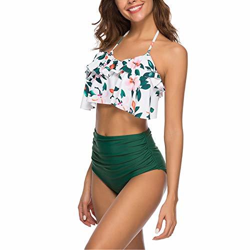 Lugar WHCREAT Traje de Baño para Mujer Bikini Set Dos Piezas Floral Tankini