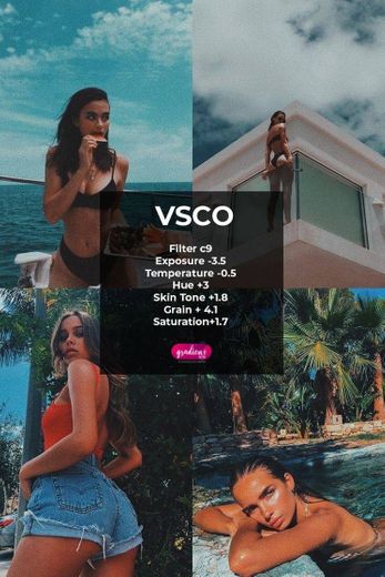 Edições para usar em suas lindas fotos no app VSCO 