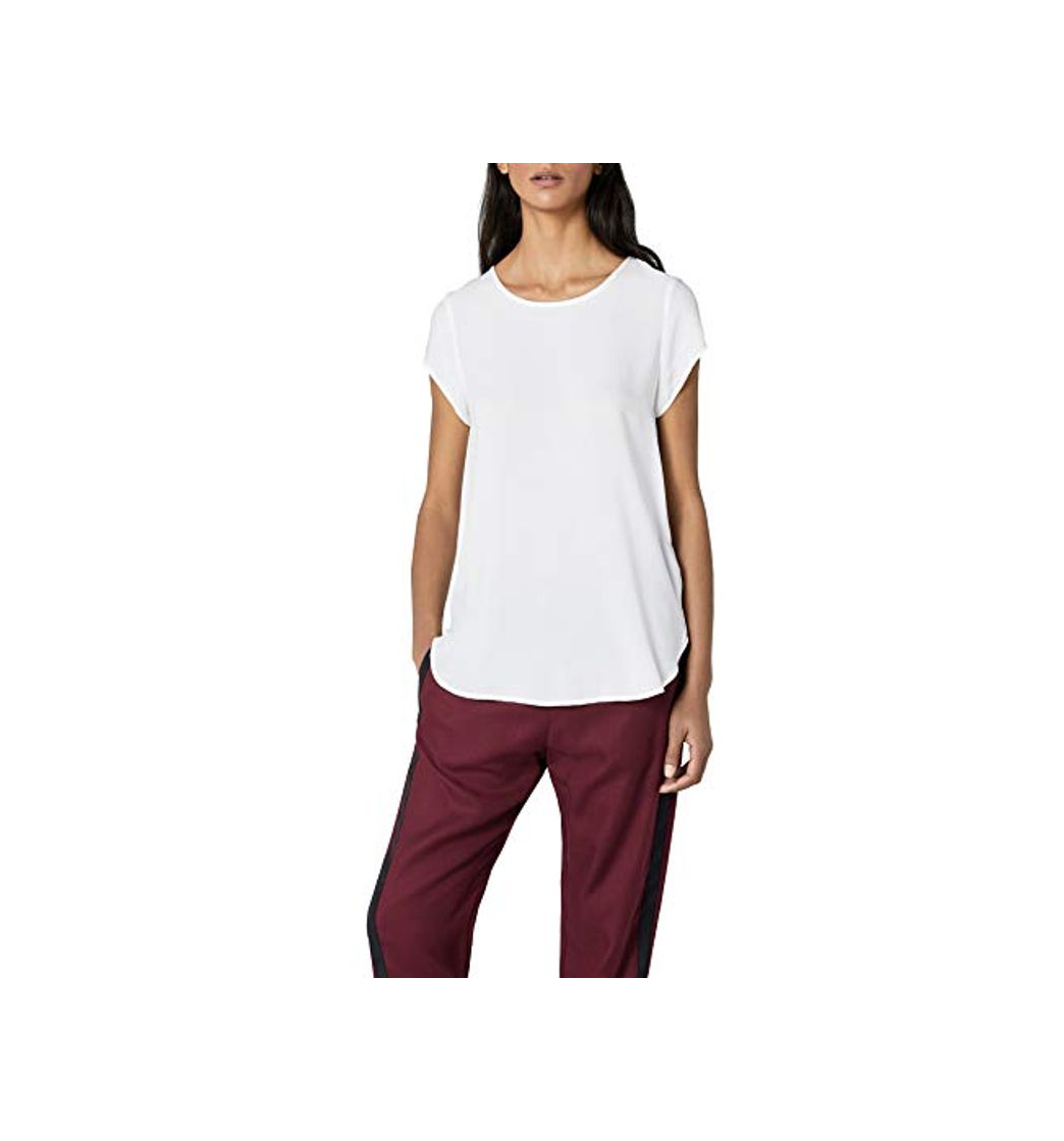 Fashion Vero Moda 10104030, Camiseta Para Mujer, Blanco