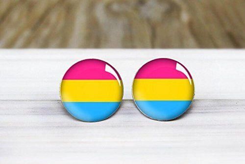 Pansexual Pride - Pendientes de tuerca