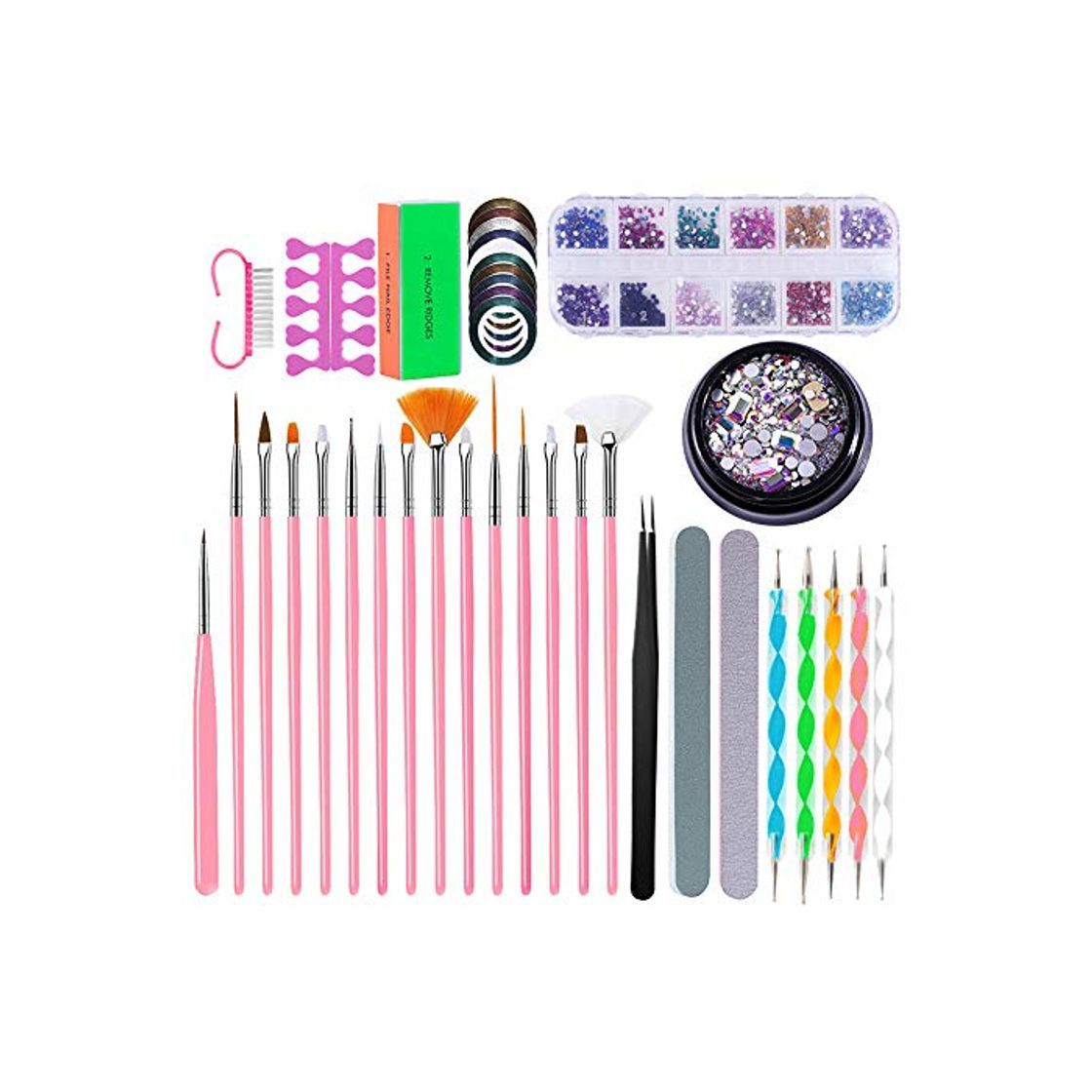 Social Kit de Herramientas de Uñas para Manicura