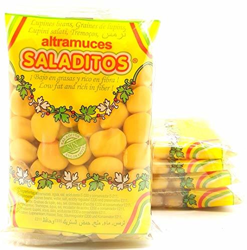 Product Altramuces Saladitos 5 packs de 4 bolsitas de 100 g