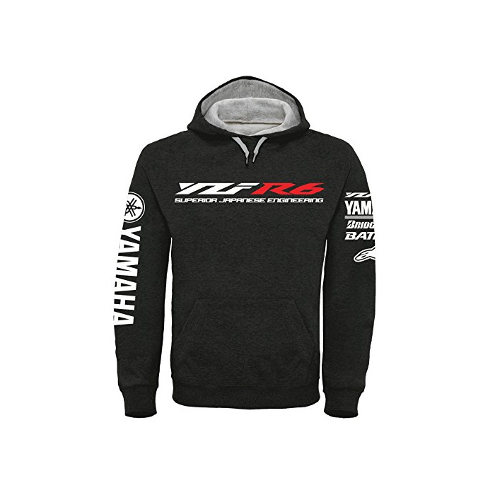 Social Tecnología de Yamaha YZF R6 con capucha de impresión superior, S a