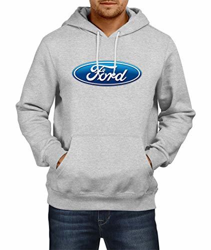 Productos SWEATSHIRT Ford Logo Sudaderas con Capucha Hoodie Ropa Hombre Men Car Auto