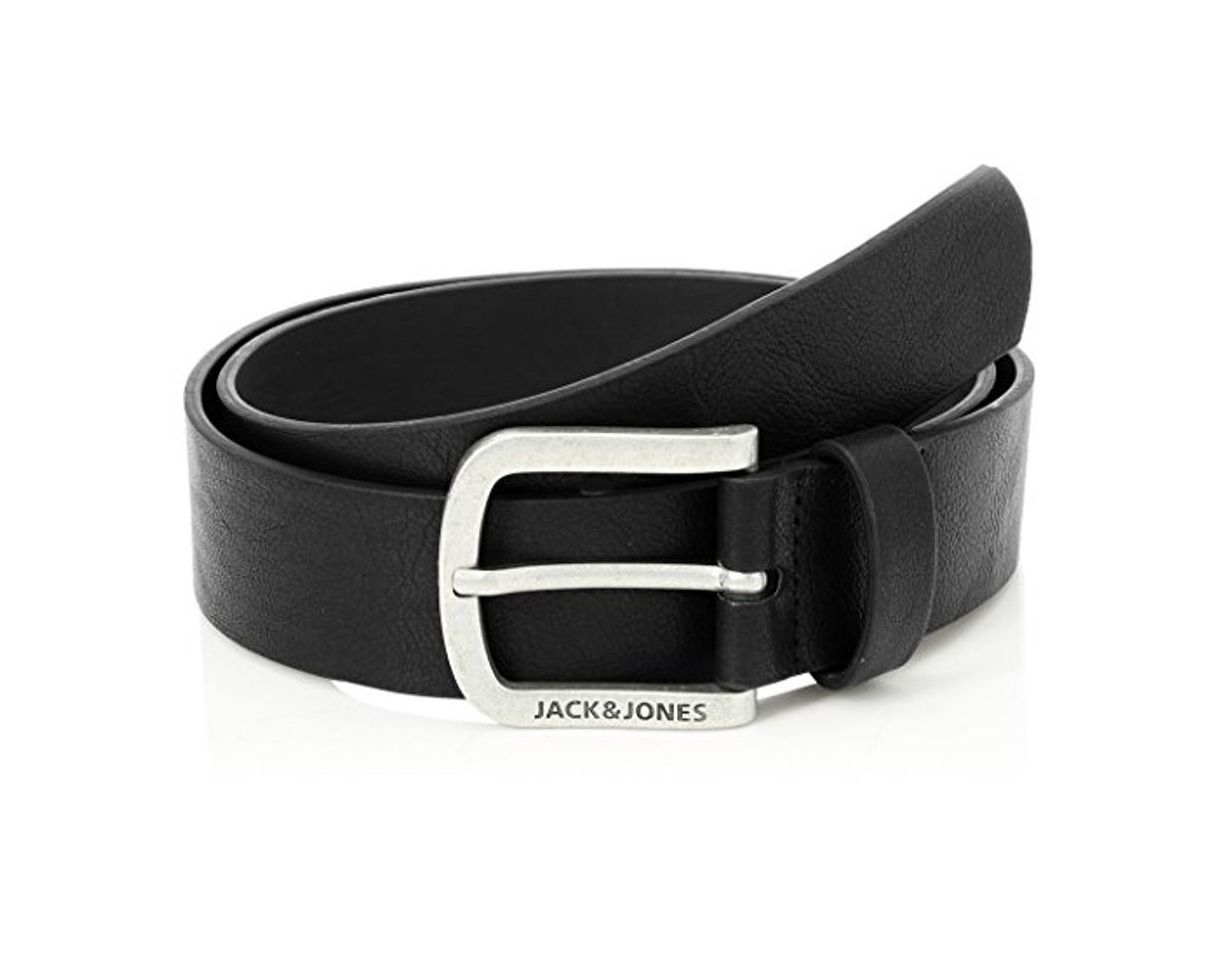 Fashion JACK & JONES Jacharry Belt Noos Cinturón, Negro