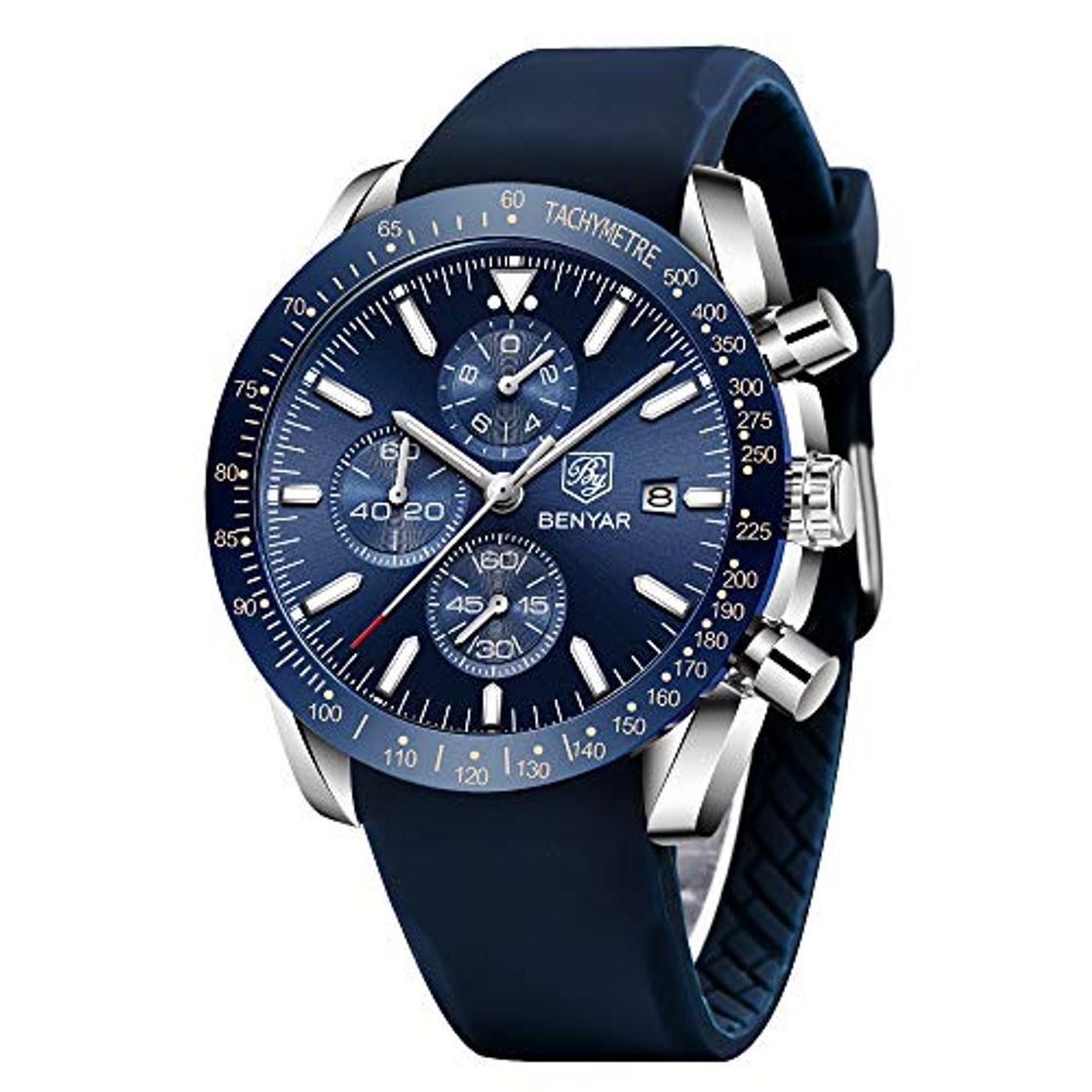 Product BENYAR Sport Casual Reloj de Pulsera de Cuarzo analógico Impermeable para Hombres