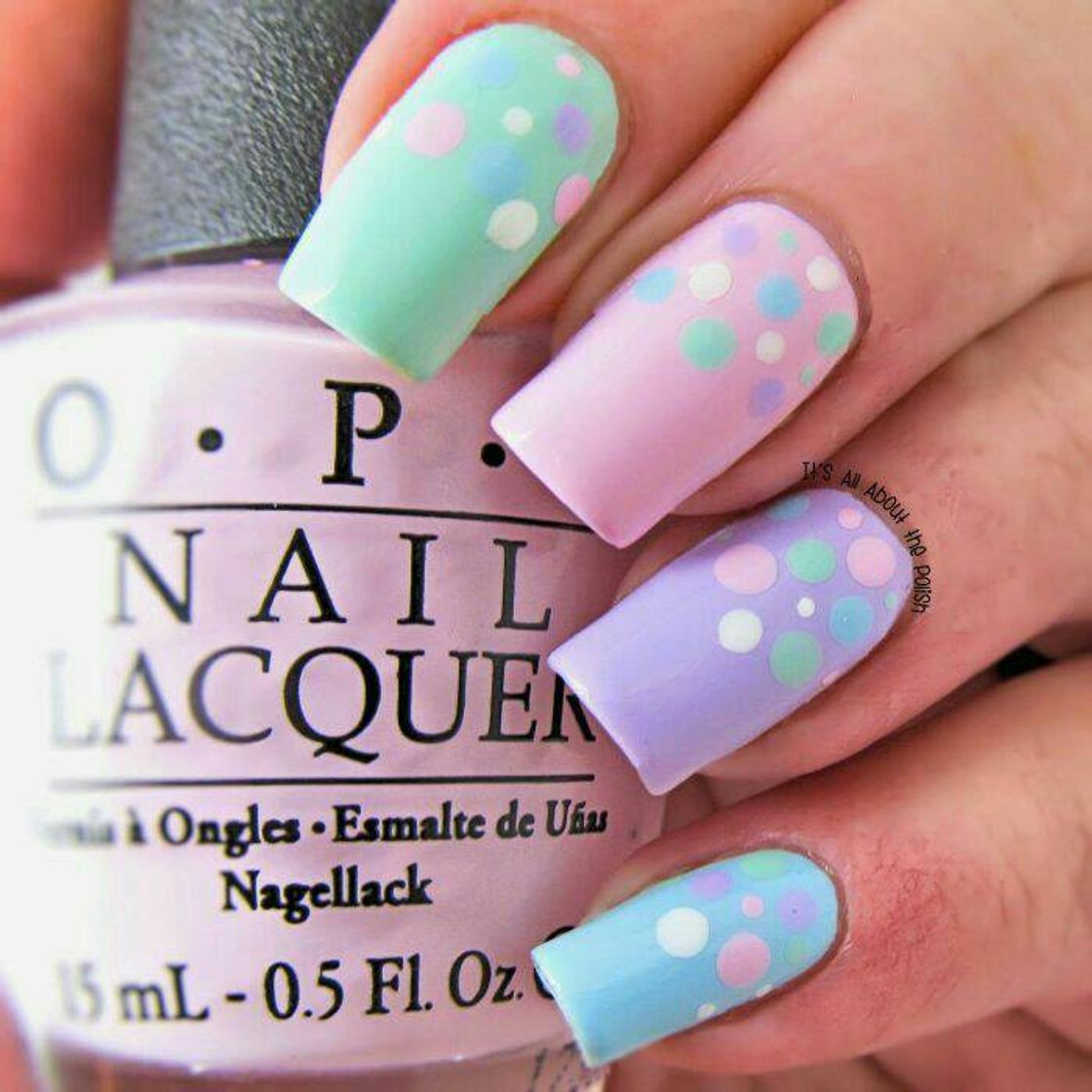 Moda Unhas com cores pastéis  ♡_♡