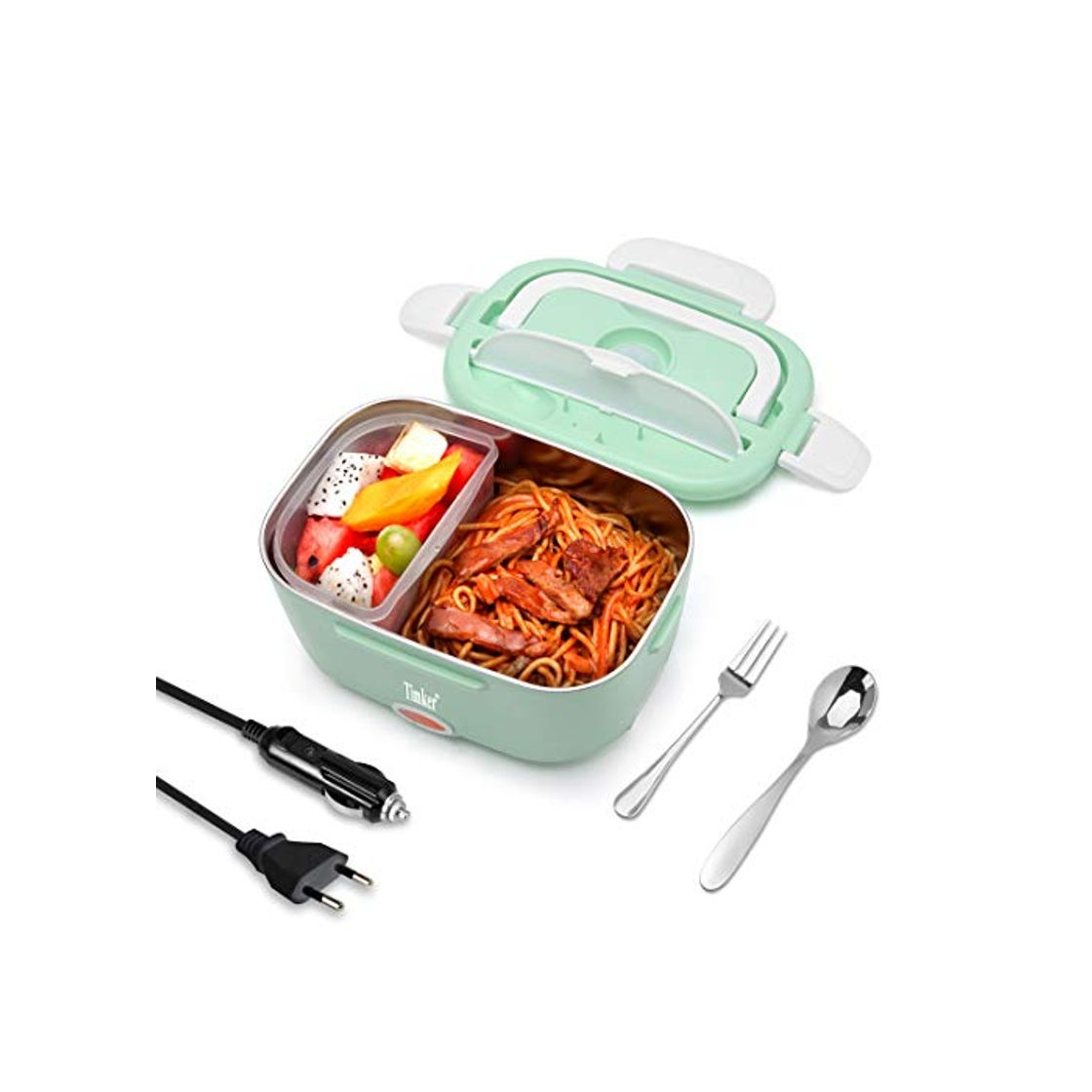 Social Timker Fiambrera Electrica 24v 12v 220v 3 In 1 Fiambrera Electrica Camion