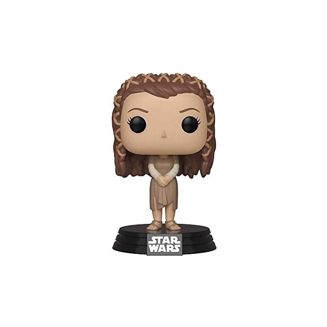 Social Funko- Pop Bobble: Star Wars: Ewok Village Leia Figura Coleccionable, Multicolor
