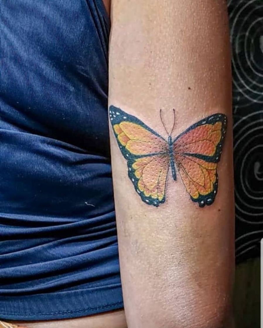 Moda Tatoo Borboleta