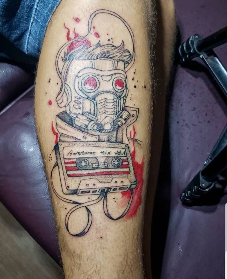 Moda Tatoo Peter Quill