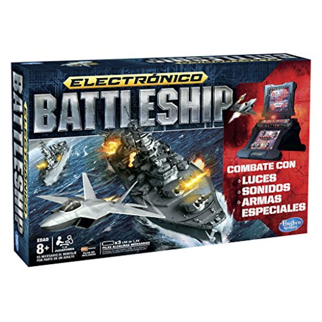 Product Hasbro Gaming - Juego de Estrategia Hundir la Flota, Juego electrónico