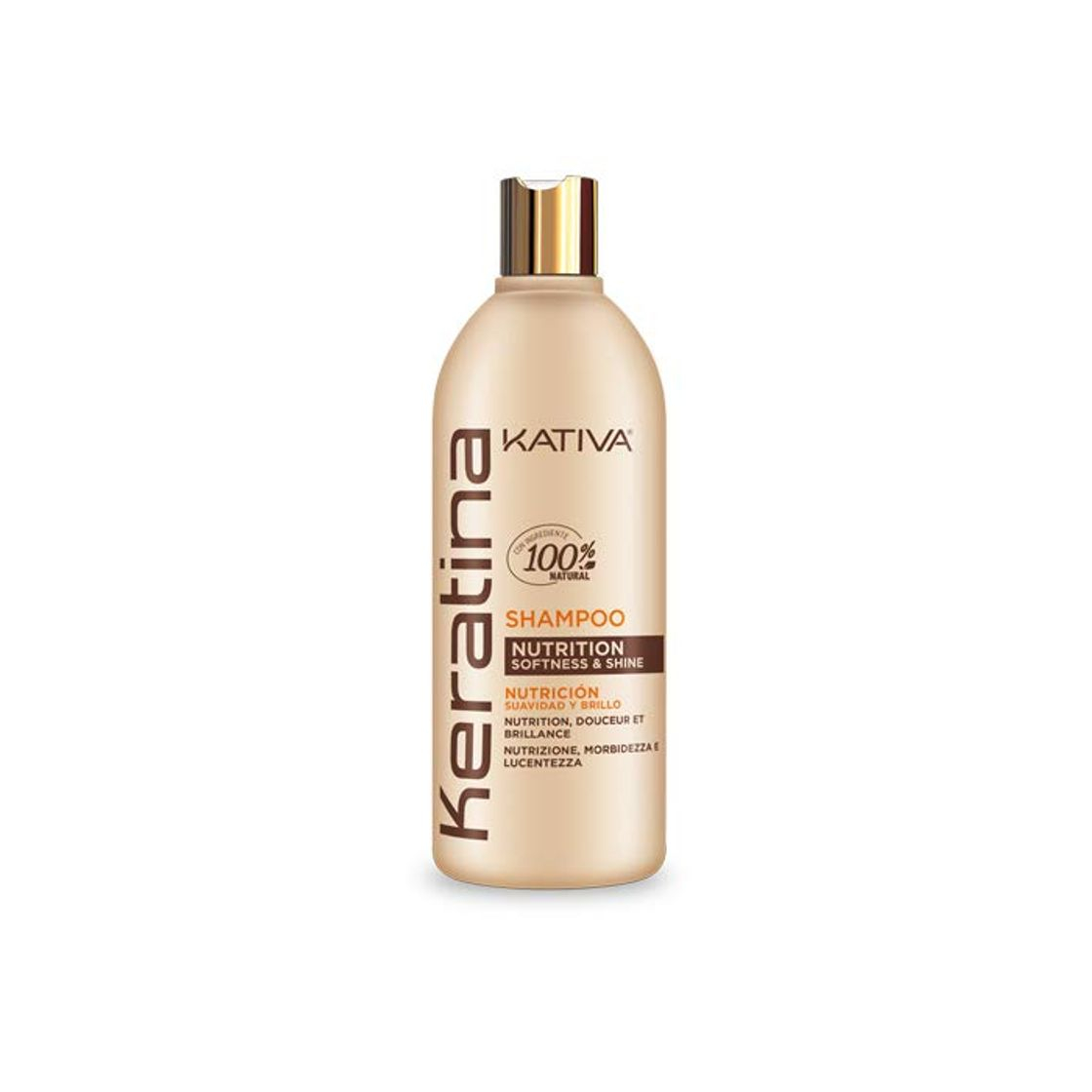 Beauty KATIVA KERATINA SHAMPOO 500 ML.