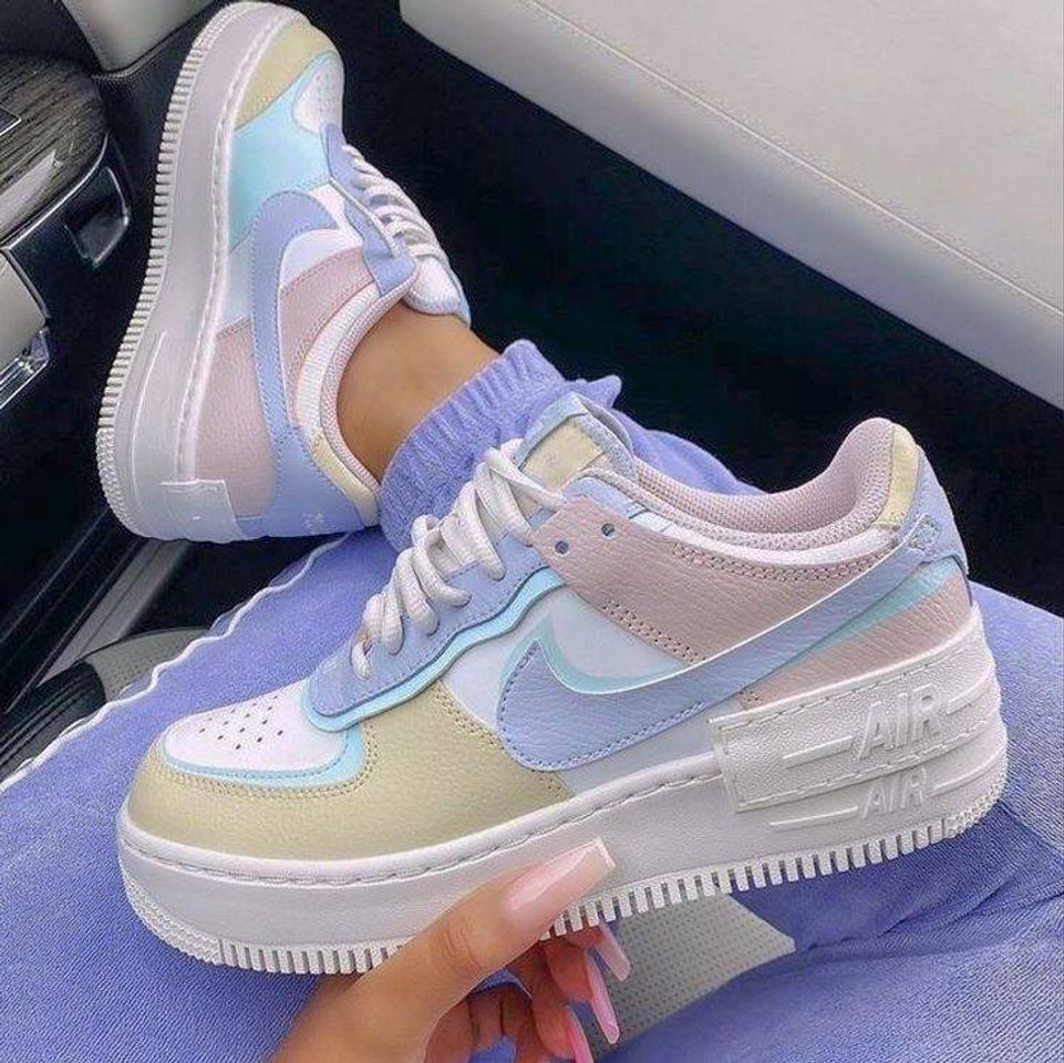 Moda Tenis💜💙💛