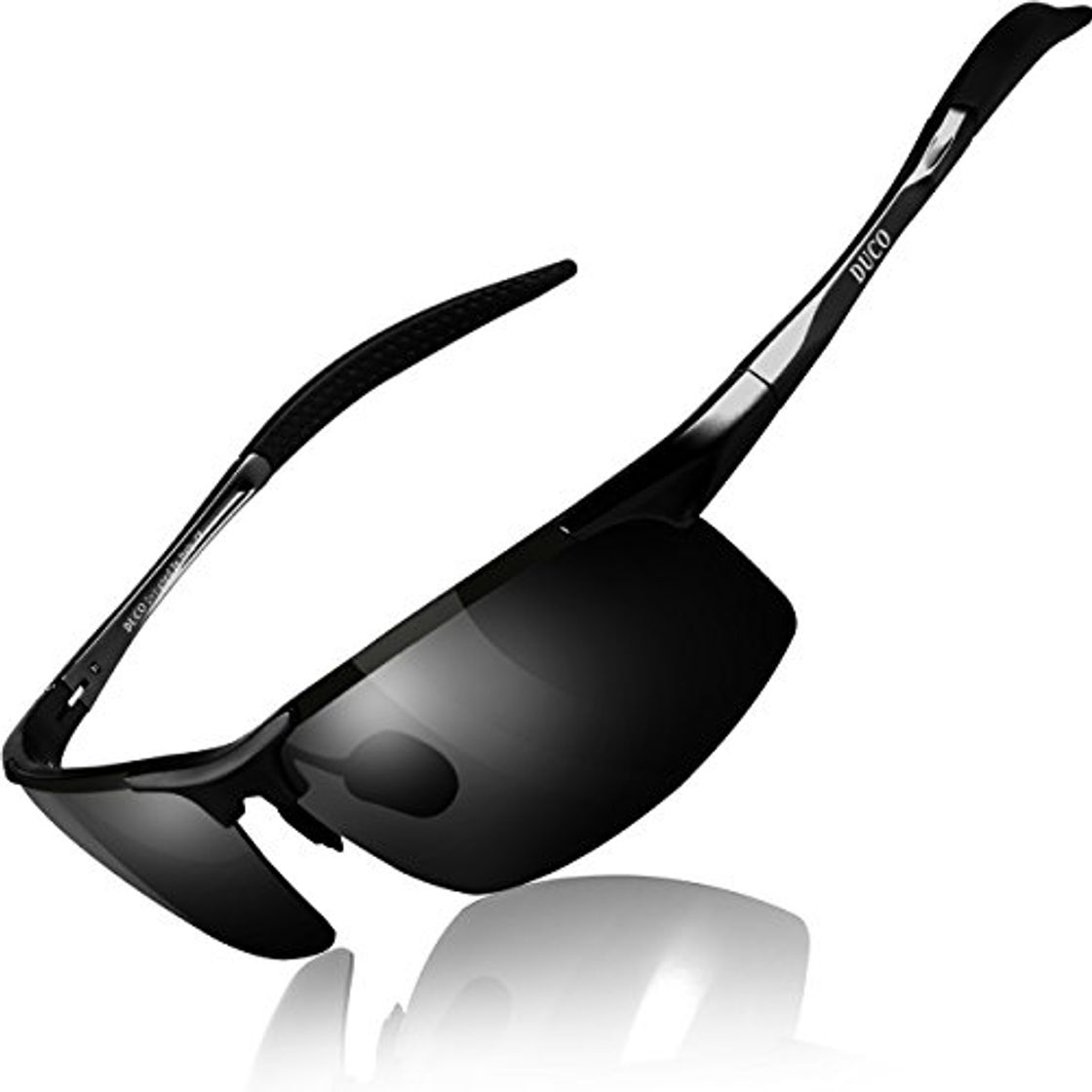 Fashion Duco Gafas de sol deportivas polarizadas para hombre con ultraligero y marco