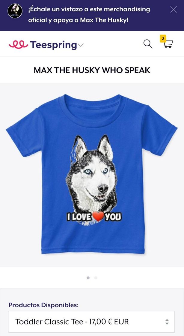 Moda Max The Husky Shop | Teespring