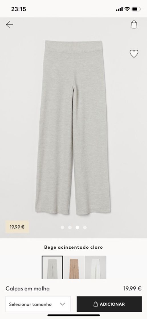 Social Calças de malha H&M 