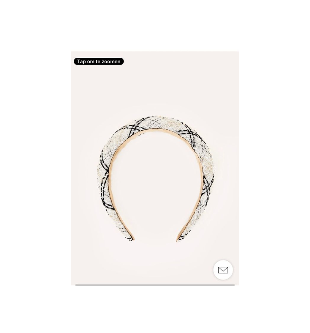 Social Loavies off white boucle headband