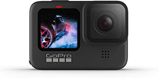 GoPro HERO9 Black - Cámara de acción Sumergible con Pantalla LCD Delantera