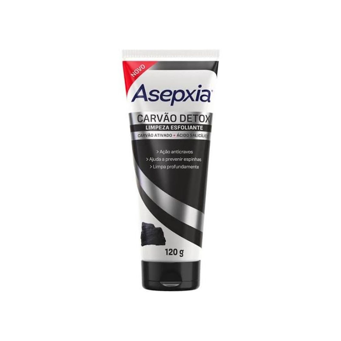 Productos Esfoliante Facial de Carvão Asepxia