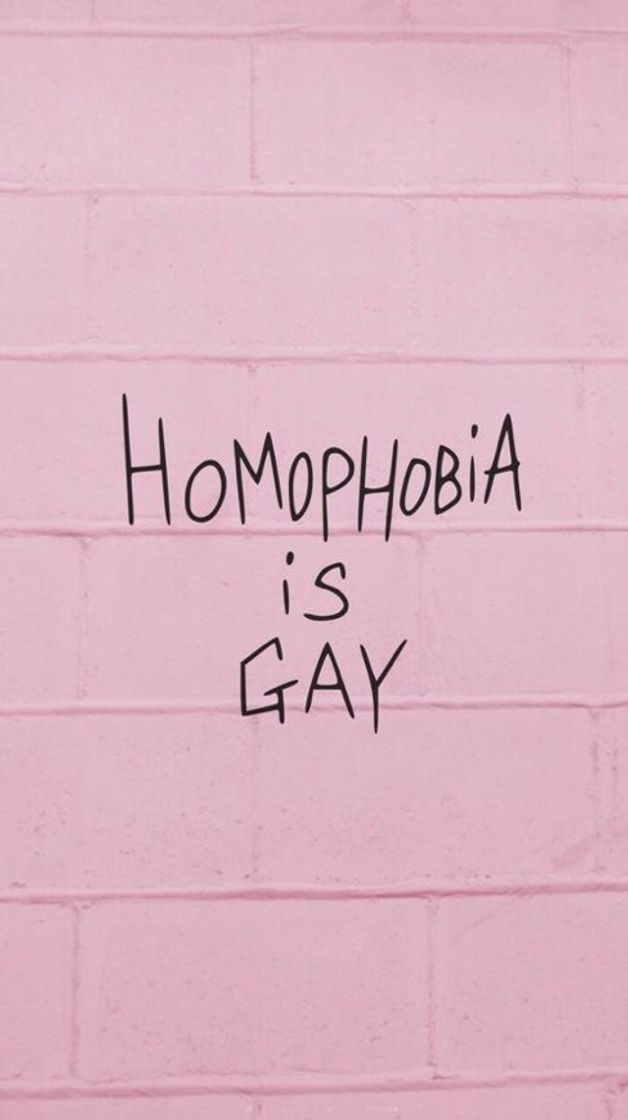 Fashion Homophobia is gay