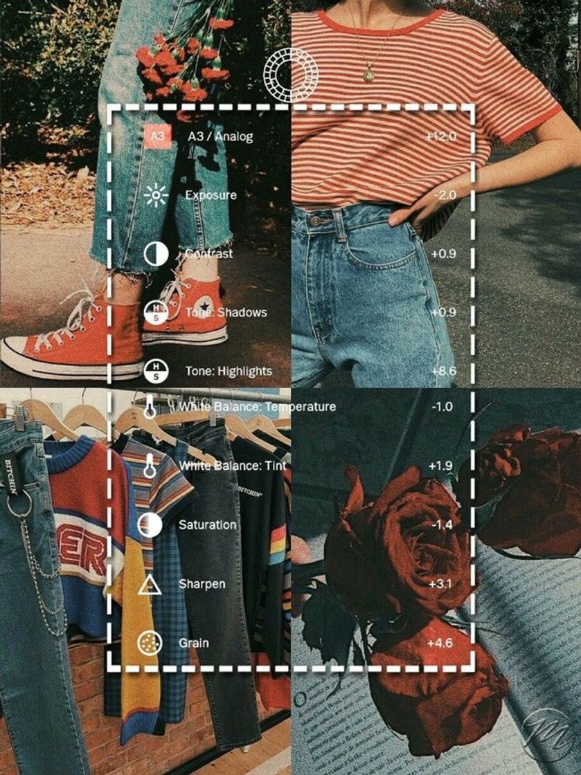 Moda Edição para fotos no VSCO