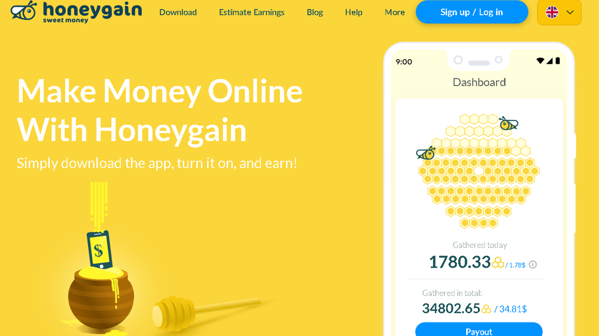 Moda Make Money Online With Honeygain | Honeygain