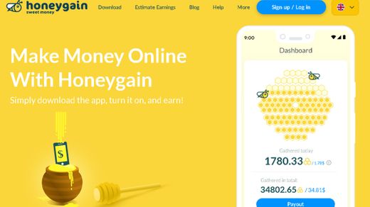 Make Money Online With Honeygain | Honeygain
