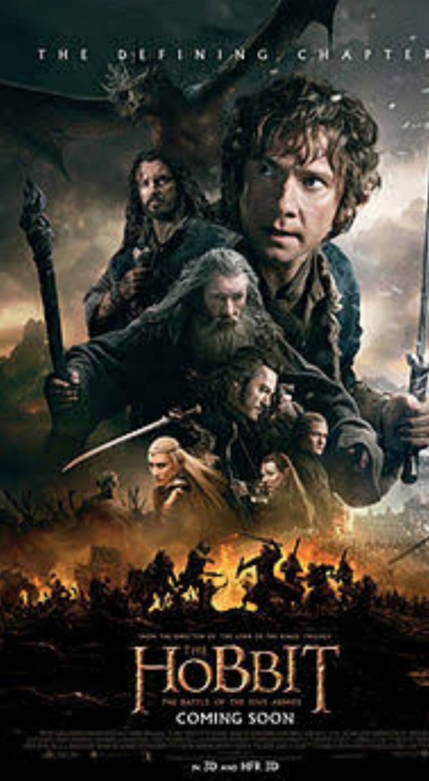 Película El hobbit: La batalla de los cinco ejércitos