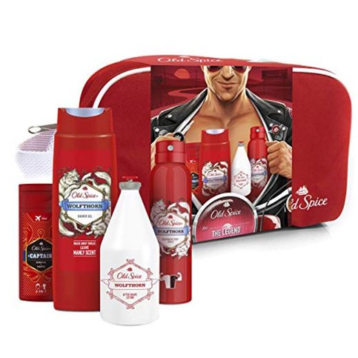 Old Spice Wolfthorn Travel Set de Regalo para Hombres