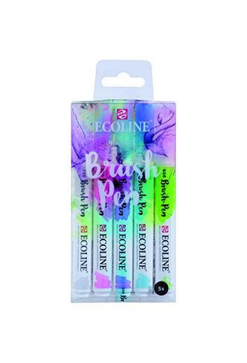 Talens Ecoline 5 brush pens "Pastel"