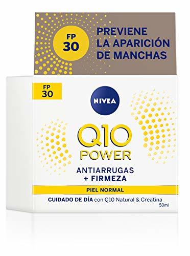 NIVEA Q10 Power Antiarrugas Cuidado de Día Triple Defensa FP30