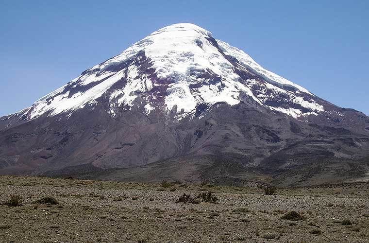 Lugar Volcán Chimborazo