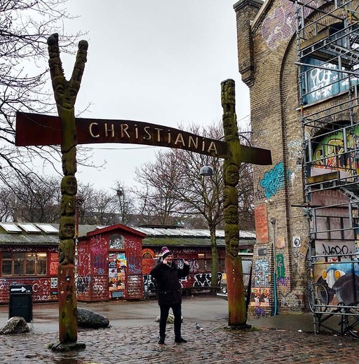 Cidade livre de Christiania - Dinamarca