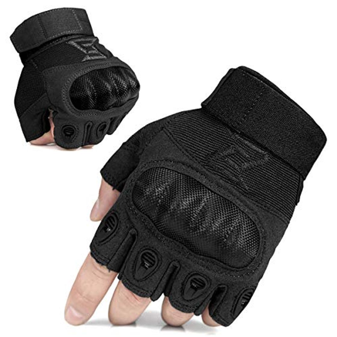 Social FREE SOLDIER Guantes Moto Verano Hombre Guantes Tacticos Militares Combate para Deportes