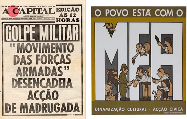 25 DE ABRIL DE 1974 timeline | Timetoast timeli
