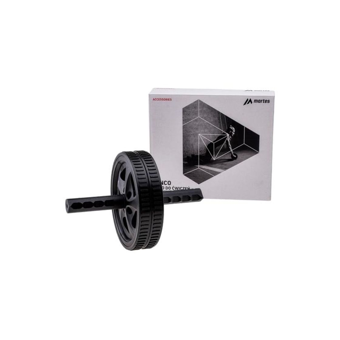 Producto Roda Abdominal 18,5 cm Martes - Preto - Ab Wheel