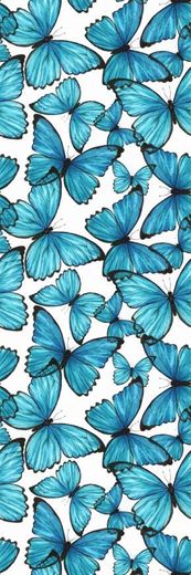 Borboletas. Kylie Jenner. Azul. Wallpaper. Perfeitas. Animal