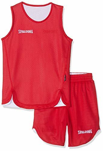 Producto Spalding Doubleface Kids Set, Conjunto reversible camiseta y pantalones de baloncesto para