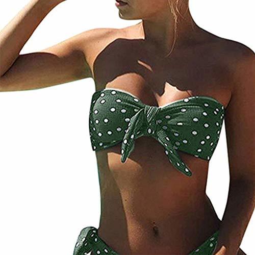 Social CheChury Bikini Mujer 2020 Dos Piezas Ropa con con Estampado de Lunares