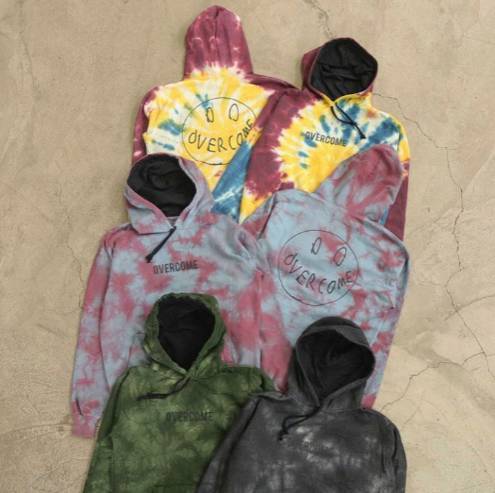 Social moletom canguru tie dye