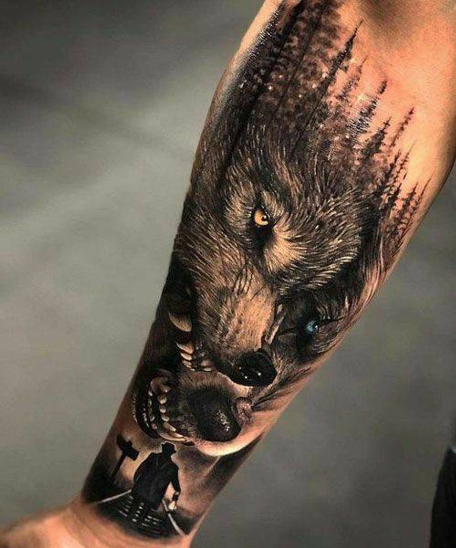 Moda Tatuaje de lobos